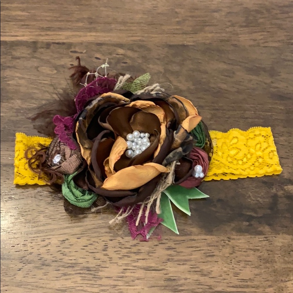 London Raquel floral headband